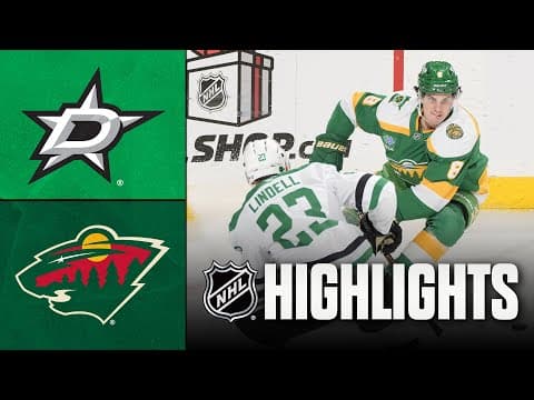 Stars vs. Wild | NHL Highlights | December 11, 2025