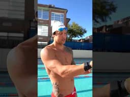 How I Swim with a WHOOP  #swimming #swim #athlete
