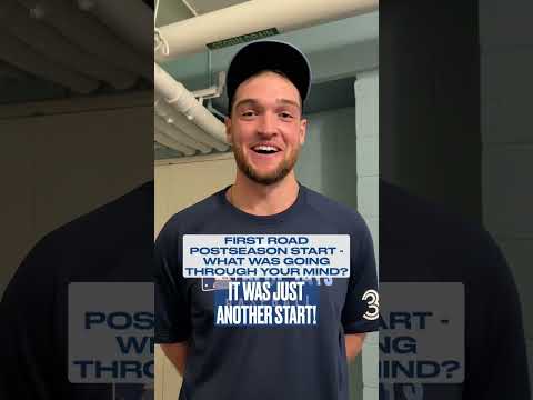 Trey Yesavage & Blue Jays react to ONE WIN AWAY from winning the World Series (via @bluejays/TT)