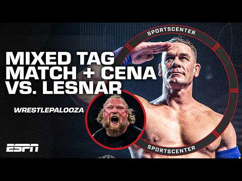 WWE Wrestlepalooza PREVIEW 👀 CM Punk & AJ Lee vs. Seth Rollins & Becky Lynch + Cena vs. Lesnar | SC