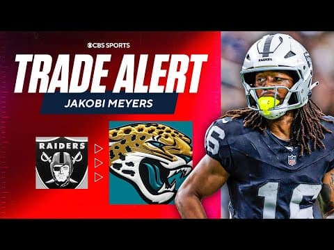 Raiders Trade WR Jakobi Meyers to Jaguars | TRADE GRADES