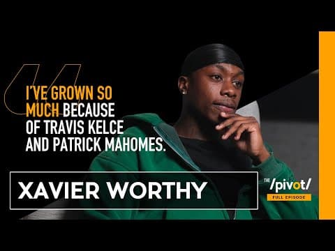 Xavier Worthy Chiefs #1 WR on KC mentality, Travis Kelce, Mahomes, Super Bowl loss & Brazil| Pivot