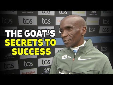 Eliud Kipchoge Shares Secrets To All of His Success Ahead of The 2025 TCS London Marathon