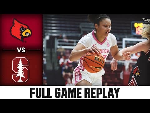 Louisville vs. Stanford Full Game Replay | 2025-26 ACC Women's Basketball