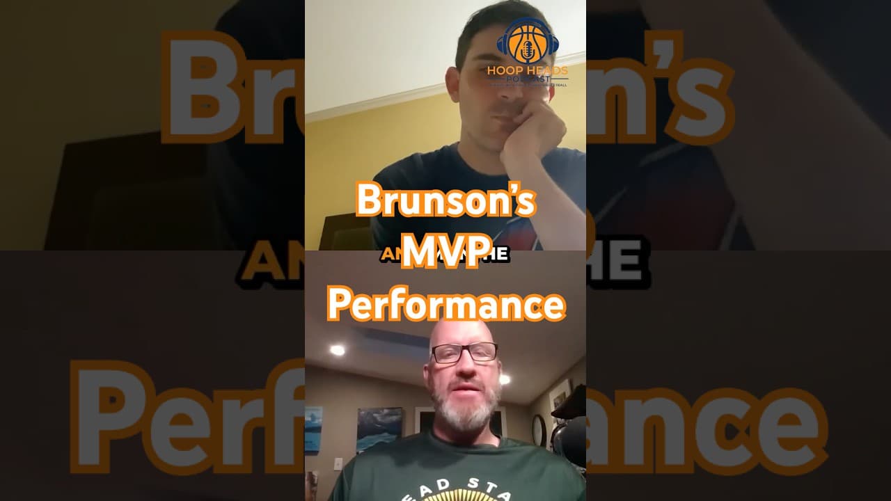 Brunson's MVP Performance #podcast #nba
