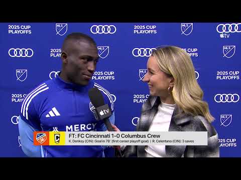 Kevin Denkey FIRST Career Playoff Goal is a GAME WINNER! | 2025 Audi MLS Cup Playoffs 
