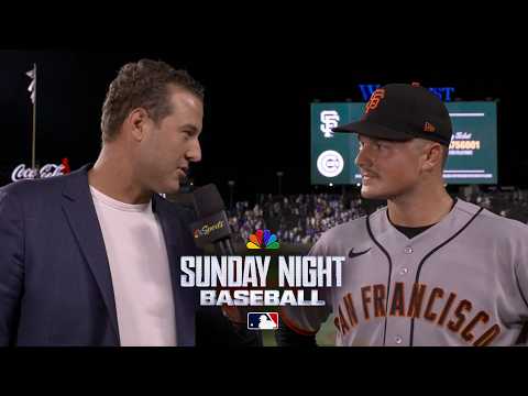 Matt Chapman: Giants are 'still believing' amid uneven year | Sunday Night Baseball | MLB on NBC