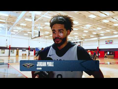 Jordan Poole on extra practices, building on momentum | Pelicans-Rockets Shootaround 12/18/25