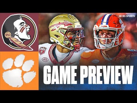 FSU vs Clemson Game Preview: Predictions and Best Bets | College Football Week 11