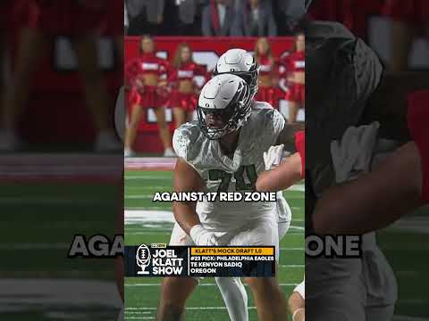 Joel Klatt believes this guy is the BEST tight end in the draft 😤 #oregonducks