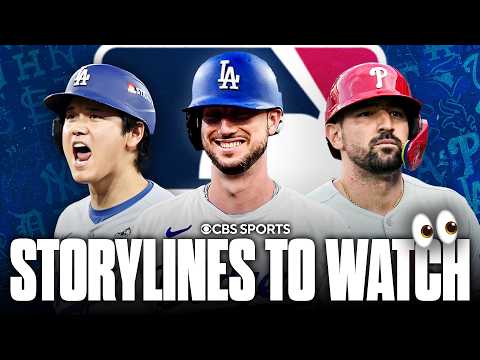 2026 MLB Storylines to Watch: Expectations for Ohtani & Tucker | What's next for Nick Castellanos? 🤔