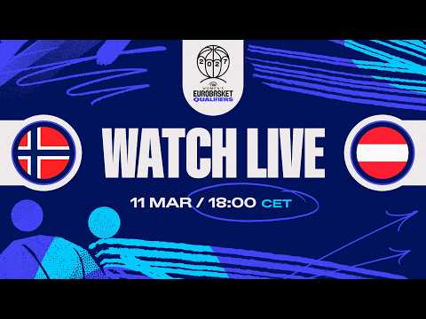 LIVE - Norway v Austria | FIBA Women's EuroBasket 2027 Qualifiers | First Round