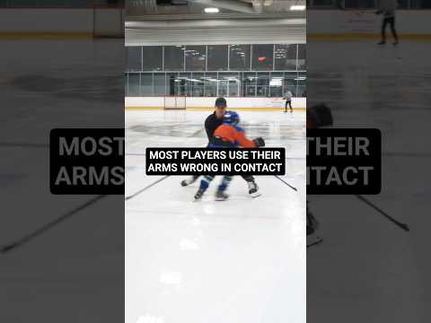 MOST PLAYERS USE THEIR ARMS WRONG IN CONTACT