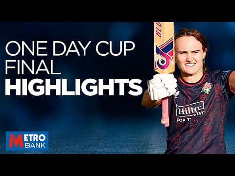Lewis Stars With 141* off 143 | Lancashire Women v Hampshire Women | Metro Bank One Day Cup Final