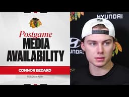 "We can build on what we're doing." | Connor Bedard Postgame 2.26.26