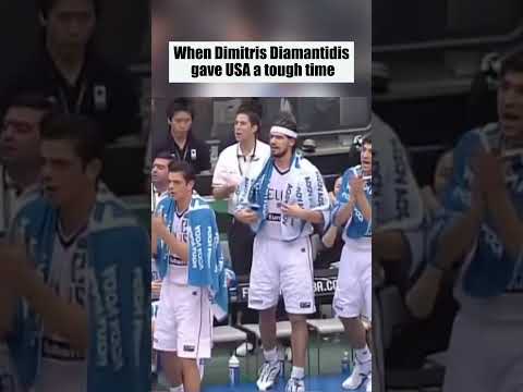 The day Dimitris Diamantidis shocked USA 📰😳 #FIBAWC