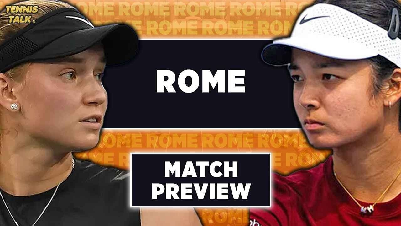 Rybakina vs Eala | WTA Rome 2026 | Tennis Talk Preview