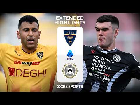 Lecce vs. Udinese: Extended Highlights | Serie A | CBS Sports Golazo