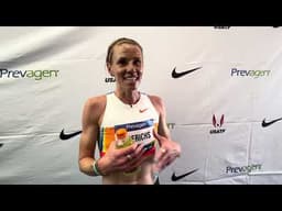 Courtney Frerichs Reacts To U.S. Indoor 3000m Final, Reflects On This Stage Of Her Career