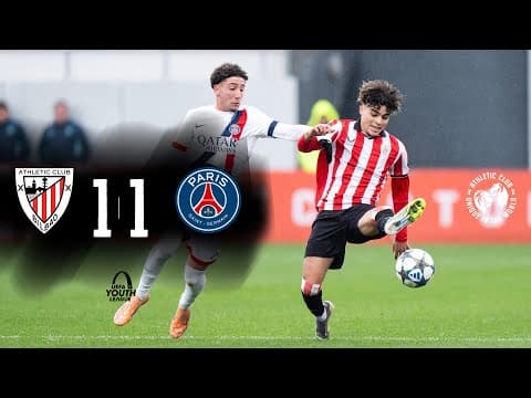⚽ Resumen I Athletic Club 1-1 PSG I Laburpena I UEFA Youth League J6