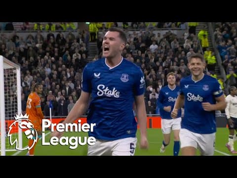 Michael Keane heads Everton 1-0 in front of West Ham | Premier League | NBC Sports