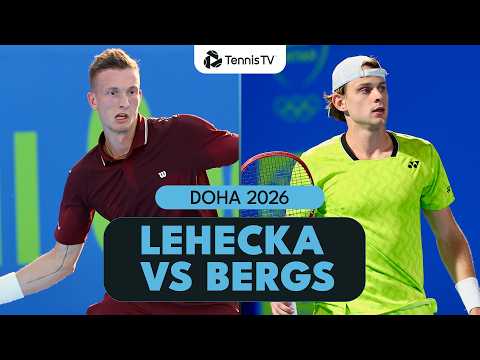 Jiri Lehecka Takes On Zizou Bergs! | Doha 2026 Highlights