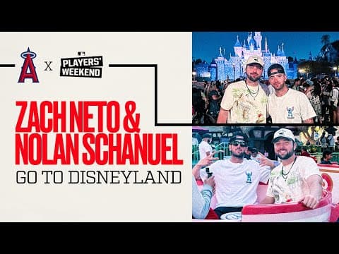 Zach Neto & Nolan Schanuel Go To Disneyland