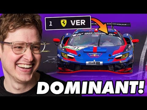 Max Verstappen just DOMINATED a different racing series…