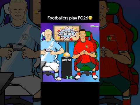 Haaland vs Ronaldo FC26🎮🤣 #football #fc26 #ronaldo #haaland