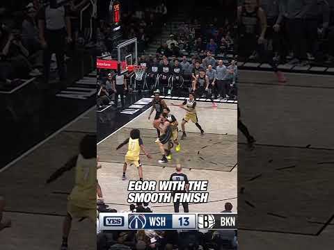 🎶 SMOOTH OPERATOR 🎶  #nba #brooklynnets #egordëmin