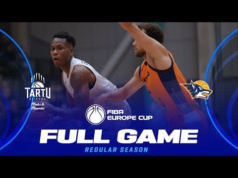 LIVE - Tartu Ulikool Maks & Moorits v Rostock Seawolves | FIBA Europe Cup 2025-26 | Regular Season
