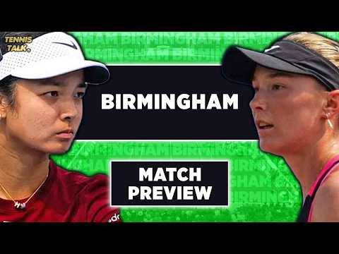 Eala vs Charaeva | WTA Birmingham 2026 | Tennis Talk Preview