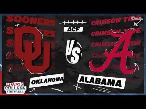 John Mateer vs. Ty Simpson 🔥 What to know about Oklahoma vs. Alabama 🍿 | Always College Football