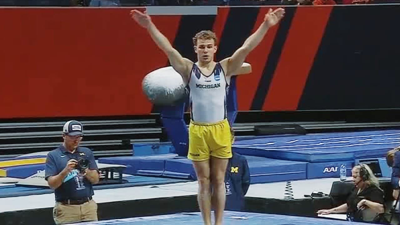 Landen Blixt - Floor at 2026 men's gymnastics semifinals