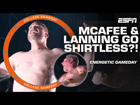 A WILD MORNING IN EUGENE 🤣 Pat BRINGS THE ENERGY & Dan Lanning goes SHIRTLESS?! 👀 | College GameDay