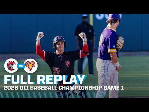 Tampa vs. West Chester: 2026 DII baseball championship Game 1 | FULL REPLAY