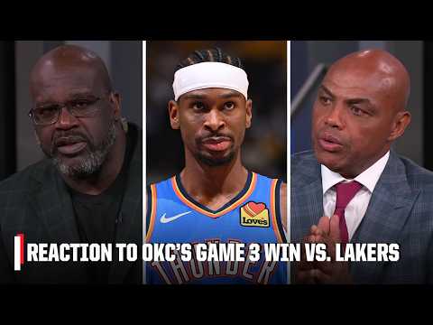 'Everything they do is in unison' - Shaq gives OKC their flowers after Game 3 win 👏 | Inside the NBA