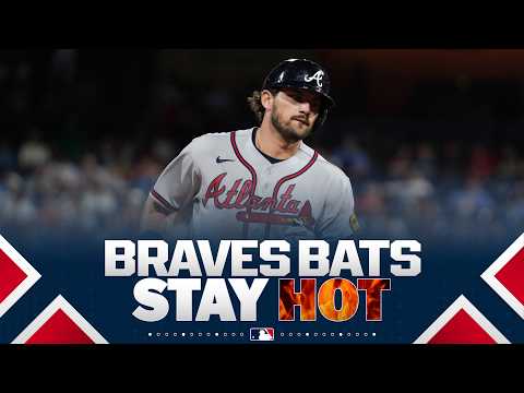 The Atlanta Braves bash four home runs against the Phillies! 🔥 (Ft. Riley x2, Smith, Harris II)