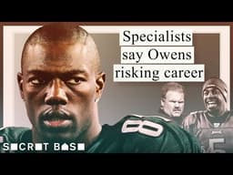 Terrell Owens’ decision to play in the Super Bowl with a broken leg was a big deal