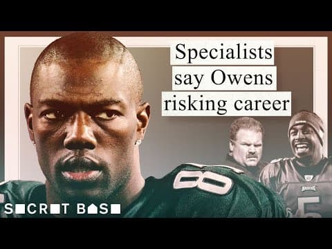 Terrell Owens’ decision to play in the Super Bowl with a broken leg was a big deal