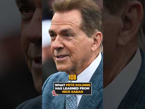 Nick Saban knows how to hold others accountable 🏈 #CFB #CFP #OleMiss #NickSaban #football