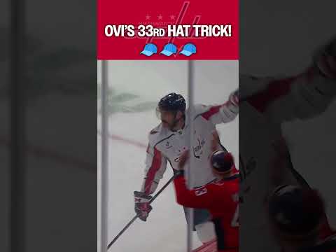 33 HAT TRICKS for OVI! 🥳🧢