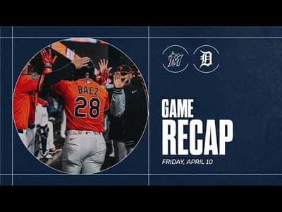 Game Highlights: Montero Tosses 6 Scoreless, Báez Homers in Tigers Orange Alt Debut Win | 4/10/26