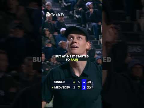 Sinner vs Medvedev WILDEST Match Of The Season 🫨