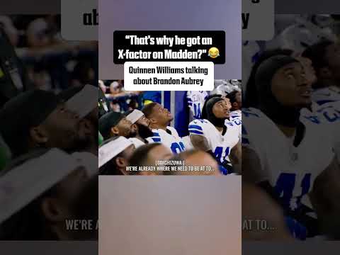 Quinnen was really learning in real time how good Brandon Aubrey is đ (via @dallascowboys/IG)