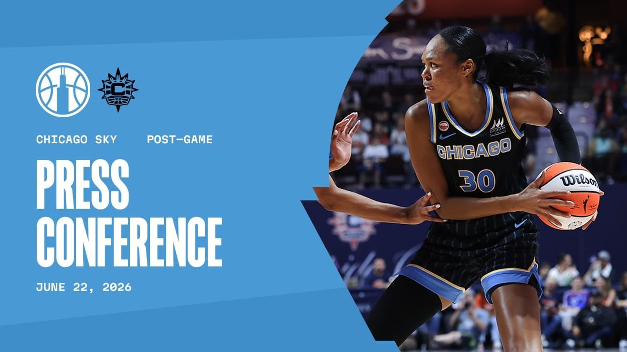 Post Game Press Conference | Sky vs Sun | June 22, 2026