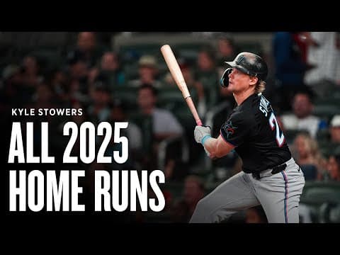 Every Kyle Stowers Home Run in 2025