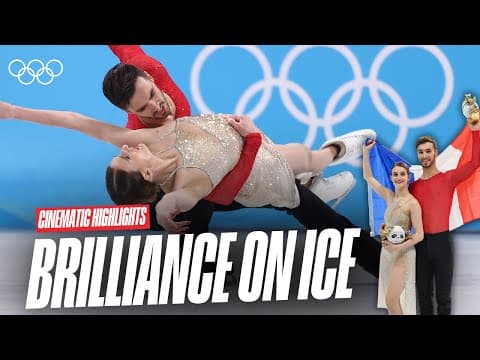 French Duo Breaks World Record! 🇫🇷 | Ice Dance Figure skating at Beijing 2022 I Cinematic Highlights