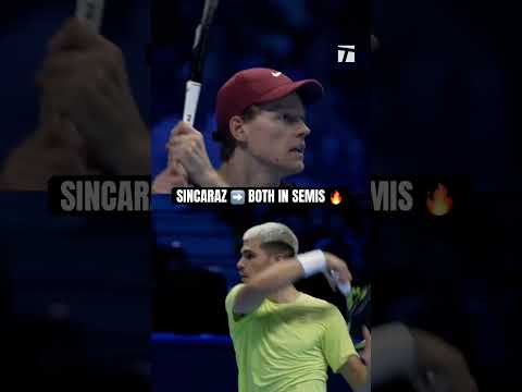 Sinner and Alcaraz have qualified for the semis in Turin. Stream it Saturday on our App 🔥📲 #tennis