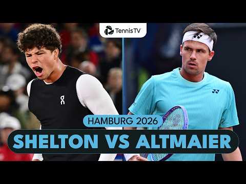 Ben Shelton vs Daniel Altmaier ROLLERCOASTER Match 🎢 | Hamburg 2026 Highlights